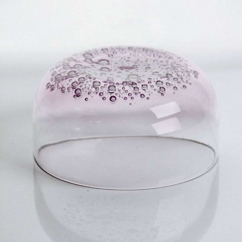 kwaliteit Crystal Wine Glas met de hand geblazen met subtiele gevangen belletjes en een zachte lavendel om helder gradiënt combineren van schoonheid en duurzaamheid fabriek