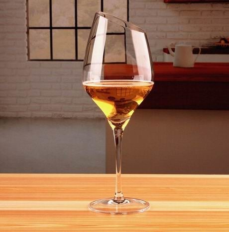 kwaliteit Op maat gemaakte geschuinde bovenkant 450 ml fijnkristallen glazen fabriek