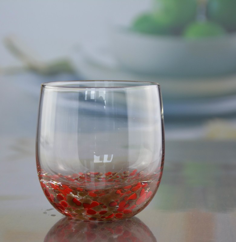 kwaliteit Gold Stone Bottom Glass SGS 300 ml handgemaakt whisky glas fabriek