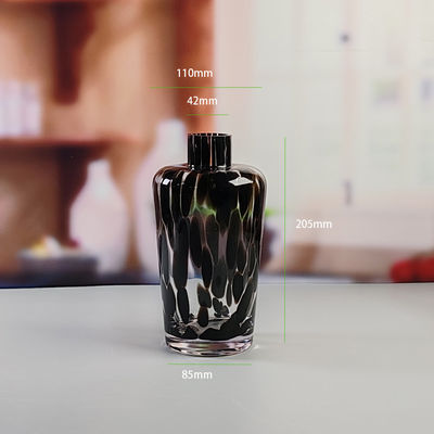 kwaliteit Handgemaakte Amber Glass Vase Moderne unieke vaas voor tafel Centrum Decoratieve bloemen vazen voor Home Office Wedding ((S-maat) fabriek