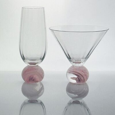 kwaliteit High Clarity Pink Cloud Crystal Wine Glass Set Ontworpen voor in Restaurants Bars en wijnproeverij Evenementen Biedt superieure presentatie fabriek