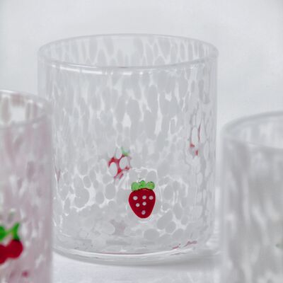 kwaliteit Tumbler Drinking Glasses handgemaakt met dromerige confetti patronen en fruitige ontwerpen die vreugde brengen aan uw tafel fabriek