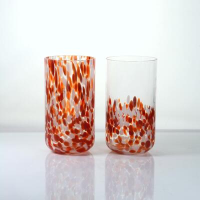 kwaliteit Hand Blown 500ml Lead-free Crystal Glass Tumbler - Artisan Drinking Glass for Whiskey and Juice fabriek