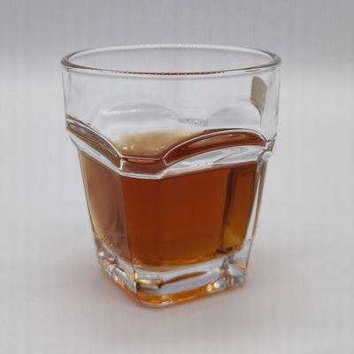 kwaliteit Doorzichtige vierkante bodem 10 oz whisky glazen voor thuis fabriek