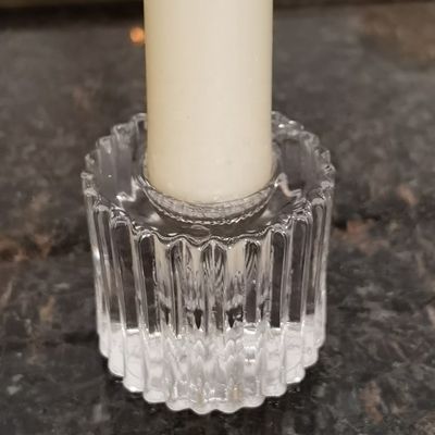 kwaliteit Crystal Embossed Mini Candle Stand voor speciale gebeurtenis fabriek