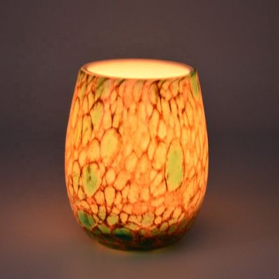 kwaliteit Turquoise glazen stevig gekleurde votieve kaarshouders fabriek