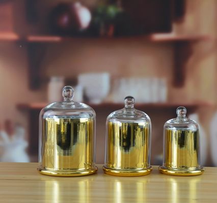 kwaliteit Frost glas kaarshouders, glazen cilinder kaarshouders voor vakantieversiering fabriek