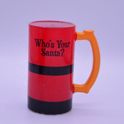 kwaliteit Kleurrijk versierde steins, handgeschilderde glazen bierbeker fabriek