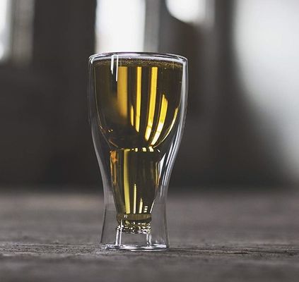 kwaliteit Onderscheidende borosilicaat dubbelwand bierglasjes fabriek