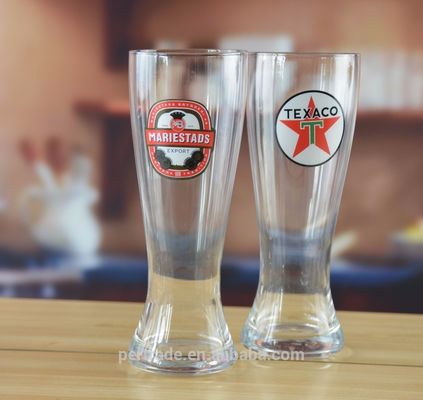 kwaliteit Gepersonaliseerd 12 Oz Pilsner Glas Voor Promotie Geschenk fabriek