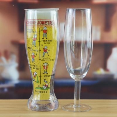 kwaliteit Decoratieve 55 oz SGS Certificaat Craft Bierglazen fabriek