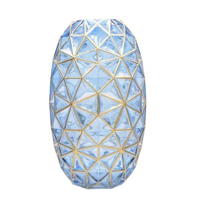 kwaliteit Creatieve handgeschilderde glazen vaas voor bruiloft fabriek