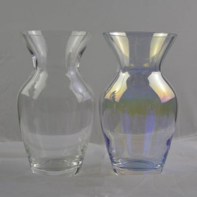 kwaliteit Aanpassen Irridescent Decorative Glass Vase Voor Huis fabriek