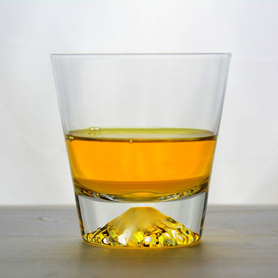 kwaliteit Zware basis doorzichtige handgemaakte whiskey glas voor feest fabriek