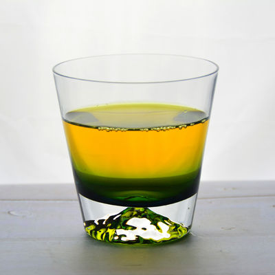 kwaliteit Zware basis doorzichtige handgemaakte whiskey glas voor feest fabriek