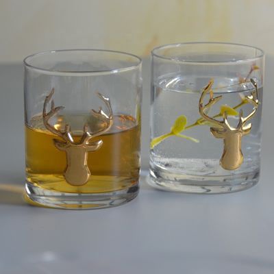 kwaliteit Decoratief rond gepersonaliseerd whisky glas voor Kerstmis fabriek