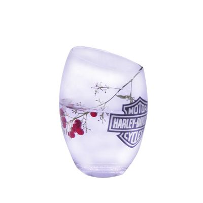 kwaliteit Hoekige top 10oz handgemaakte whiskey glas met kleur logo print fabriek
