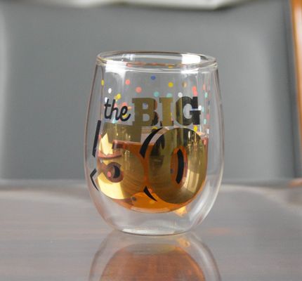 kwaliteit Hoog borosilicaat dubbelwand handgemaakt whisky glas fabriek