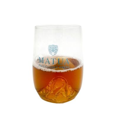 kwaliteit 14 oz whisky glazen met creatieve ijsberg bodem fabriek