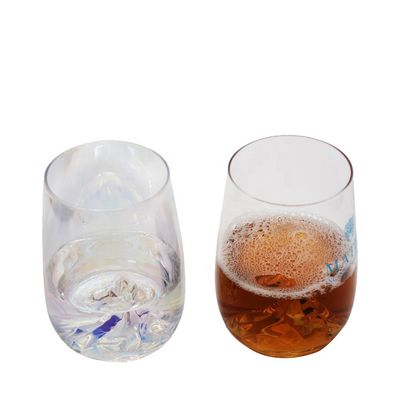 kwaliteit 14 oz whisky glazen met creatieve ijsberg bodem fabriek