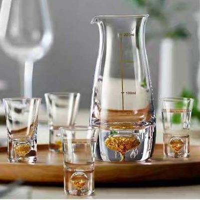 kwaliteit Goudfolie onderkant glas set fabriek