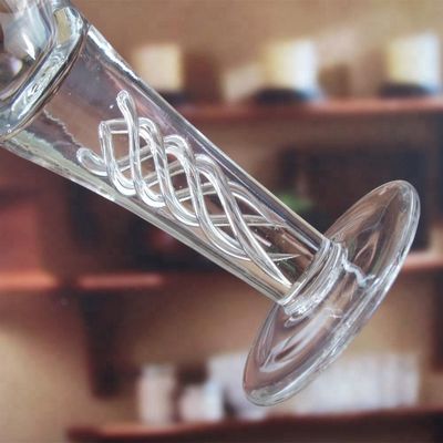 kwaliteit Handgemaakte Decoratieve Geslepen DNA Stem Custom Shot Glasses fabriek