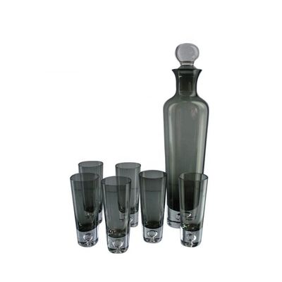 kwaliteit Ronde vorm 6 kleur Unieke Shot Glass Set Voor Vodka fabriek