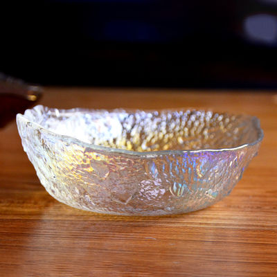 kwaliteit Onregelmatig gevormde geladerplaten van gekleurd, creatief glas fabriek