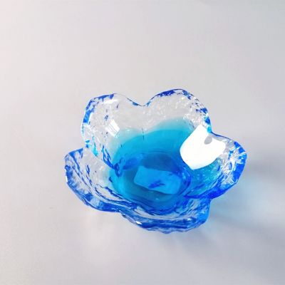 kwaliteit In de kersenbloesem glas saus borden voor het diner tafel fabriek