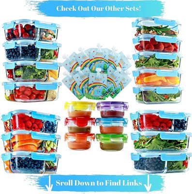 kwaliteit 3 Compartiment warmtebestendige borosilicaat glasladingsplaten fabriek