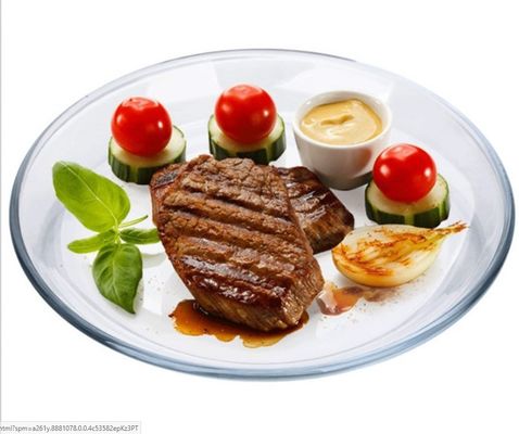 kwaliteit Warmtebestendige borosilicaat ronde laadplaten voor microwave fabriek