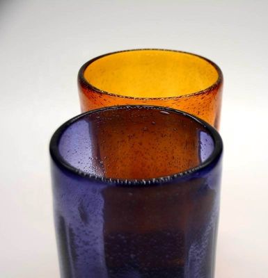 kwaliteit Ronde dikkere wand Mexicaanse bubbel kristal cocktail glazen fabriek