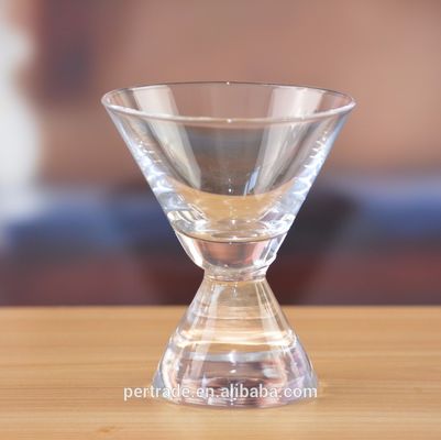 kwaliteit 80 ml zware kegelstam vintage kristal martini glazen fabriek