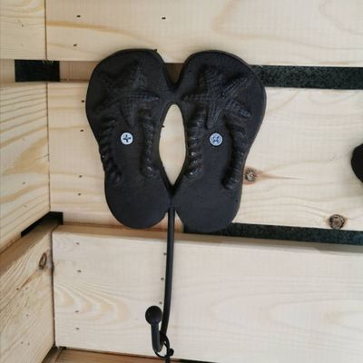 kwaliteit Home Decoratie Gemaakte ijzeren jas Haken Gegote ijzeren ambachten fabriek