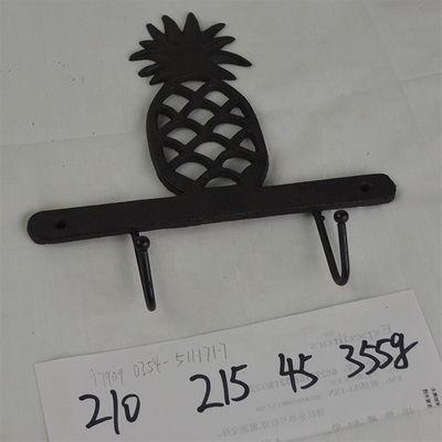 kwaliteit Ananas Vintage Muurhanger Sleutelhanger Gegooid ijzer Handwerk fabriek