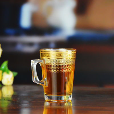 kwaliteit Goud versierde gouden decal tumbler drinkglassen fabriek