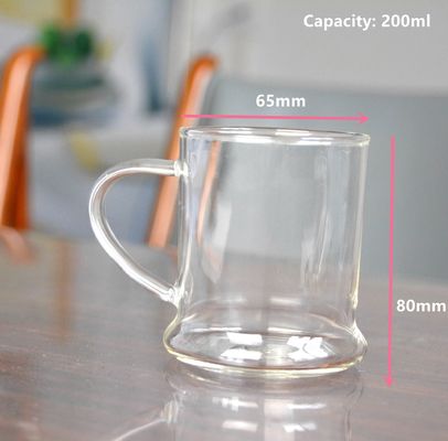 kwaliteit Warmtebestendige borosilicaat heldere drinkglasjes fabriek