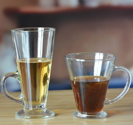 kwaliteit Irish Style Machine Made Crystal Whisky Tumblers met handvat fabriek