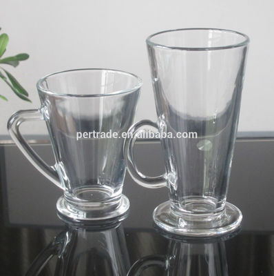 kwaliteit Irish Style Machine Made Crystal Whisky Tumblers met handvat fabriek