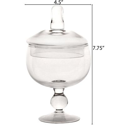 kwaliteit Meerdere doeleinden set van 3 heldere glazen potten voor de keuken fabriek