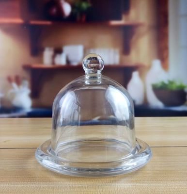 kwaliteit Mini Round Glass Storage Jars met Dekkingsdeksel, de Bussen van de Glaskeuken fabriek