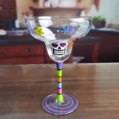 kwaliteit Halloween Margarita Glas 12 oz Kristallen Cocktail Glassen fabriek