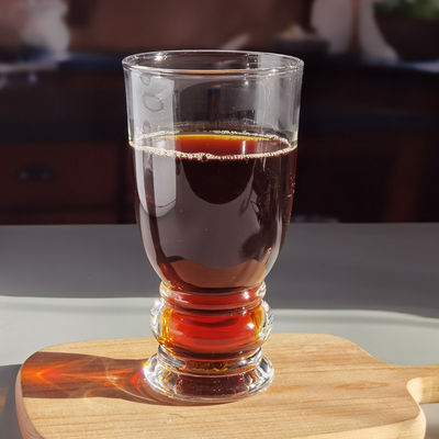 kwaliteit 550 ml retro stijl handwerk bier tulp glazen met handvat onderkant fabriek