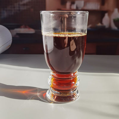 kwaliteit 550 ml retro stijl handwerk bier tulp glazen met handvat onderkant fabriek