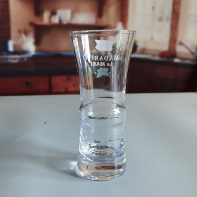 kwaliteit Highball Drinking Cocktail Kristallen glazen met een kleur logo fabriek